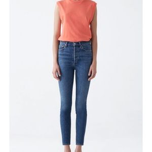 AGOLDE Nico High Rise Slim Fit